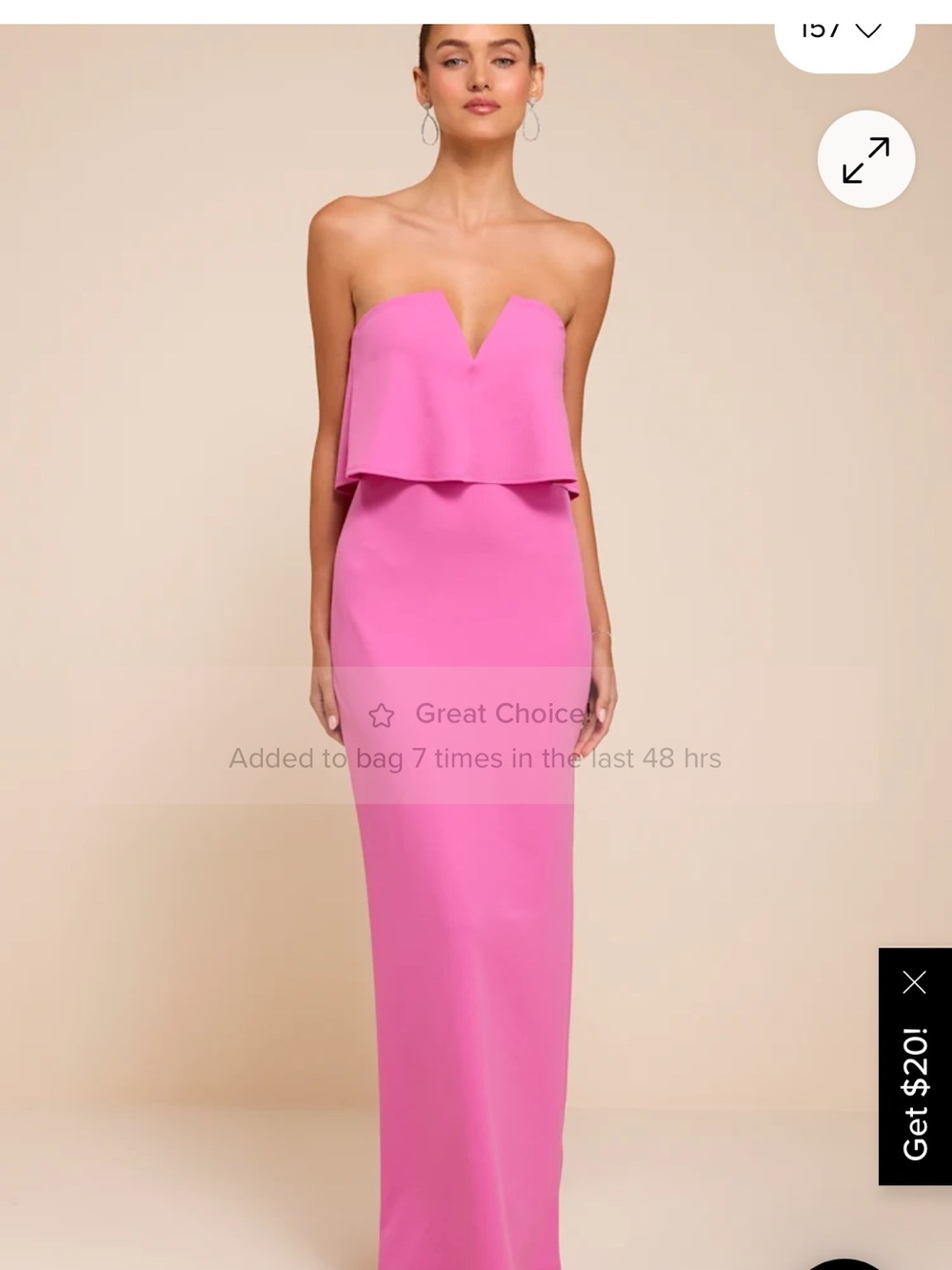 Pink lulus dress